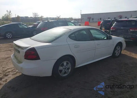 2006 Pontiac Grand Prix from USA, damaged, VIN 2G2WP552461274235